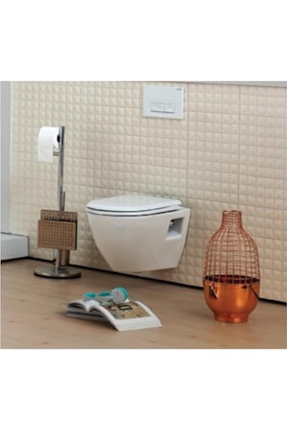 Creavit Tp325 Asma Klozet + Yeni Slim Yavaş Kapanır Kapak Kc5000-