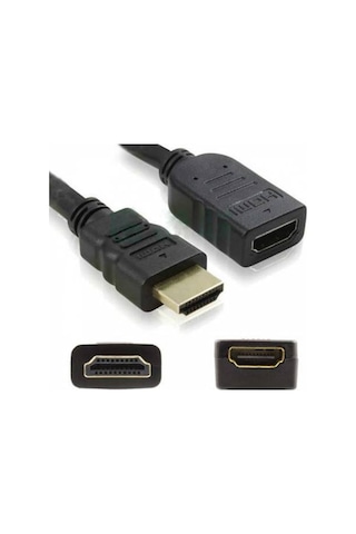 3 Metre Hdmi Uzatma Kablosu Dişi Erkek Hdmi Uzatma