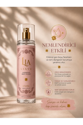 Lıana Vücut Spreyi 200 Ml