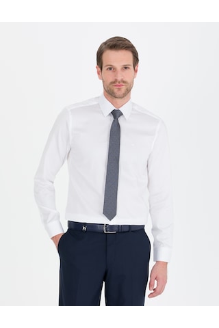 Pierre Cardin Erkek Beyaz Gömlek Basic 50268201-vr013 Beyaz