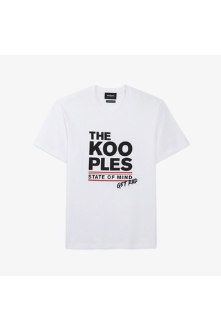 The Kooples Erkek Beyaz T-shırt