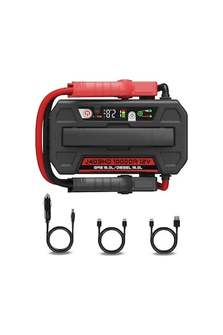 Lokithor J403hd 12v 10.000amp Li-polimer Akıllı Akü + + Led Lamba