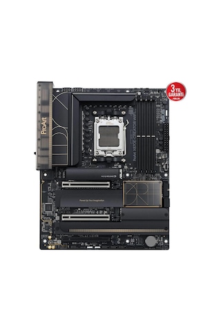 Asus Proart X870e-creator Wıfı, 4xddr5, 4xm.2, Hdmı, Dp, Type-c, Pcıe 5.0, Wi-fi 7, Bluetooth V5.4,