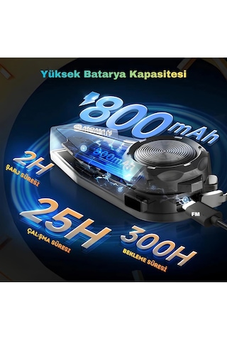 Moman H2e Motosiklet İnterkomu Çift Kanallı
