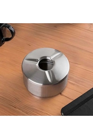 4'lü Derin Metal Küllük Seti, Dayanıklı Ve Kullanışlı