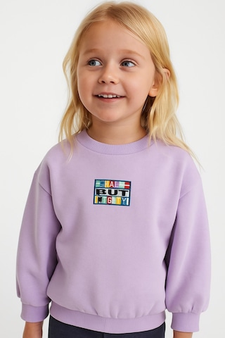Kız Çocuk Sweatshirt Mor