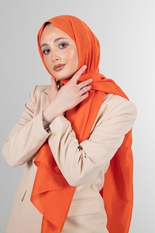 Yeşil Brisa Vual Şal - Std / Oranj