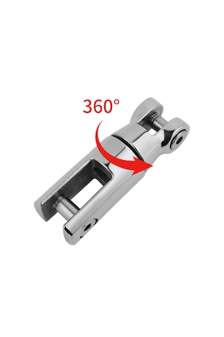 Hokkaido Strike Tekne Çapa Fırdöndü 10 Mm-12 Mm 316 Krom Nikel,paslanmaz,Çapa Fırdöndüsü