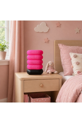 Soft Glow Masa Lambası - Fiş Bağlantılı Pembe
