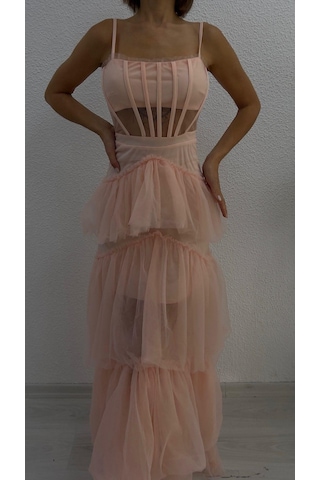 BMD Tüllü Princess Elbise 001
