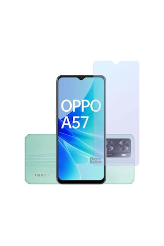 Oppo A57 Nano Kırılmaz Cam Ekran Koruyucu Şeffaf