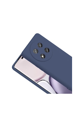Honor Magic 7 Lite Kılıf Yumuşak Silikon Kamera Korumalı Lansman Heptek İletişim Siyah