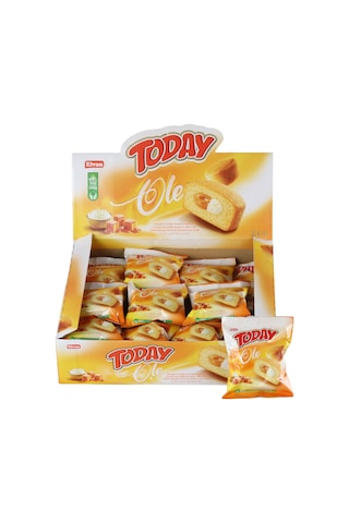 Today Ole Karamel Ve Vanilyalı Kek 35 Gr. 24 Adet 1 Kutu