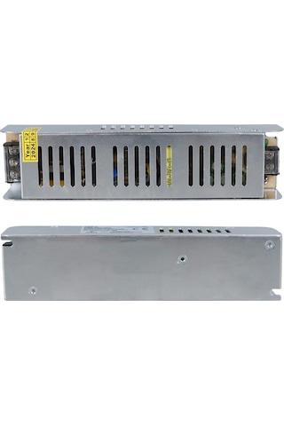 Ledx Aln-m1210s 12 Volt 10 Amper 120 Watt Slim Metal Kasa Adaptör 190x48x38mm