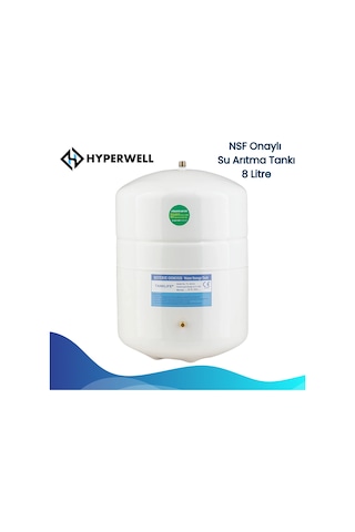 Hyperwell Tanklife 8 Litre Su Stoklama Tankı