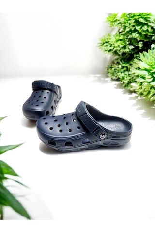 Günlük Yumuşak Taban Kemerli Doktor,hemşire Terliği Siyah