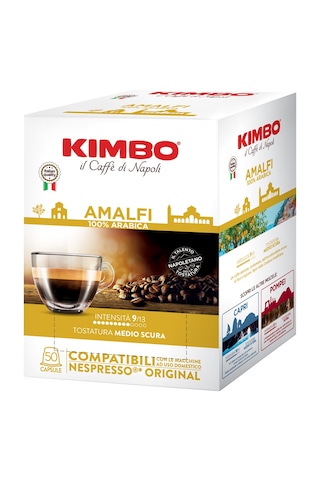 Amalfi 100% Arabica Nespresso Uyumlu Kapsül Kahve 50 Li Kutuda