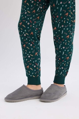 Defacto Erkek Düz Taban Slip On Ev Terliği D3087ax24wngr422 Gri