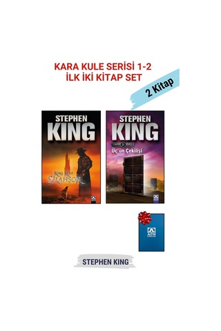 Kara Kule I: Silahşor Ve Kara Kule Iı: Üç'ün Çekilişi, Kara Kule Serisi 1-2, Not Defteri Hediyeli
