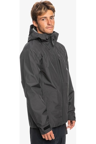Quiksilver Over Cast Gore Tex Jk Erkek Mont-27815-Koyu Gri