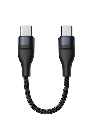 Coofbe Super Şarj 5a 66w Type-c Şarj Kablosu Kısa Type-c Powerbank Şarj Kablosu Örgü Kopmaz Kablo Desen - Ben10