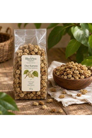 Doğal Katkısız Şeker İlavesiz Dut Kurusu 150g Yeni Mahsül Kurutulmuş Dut 150 G