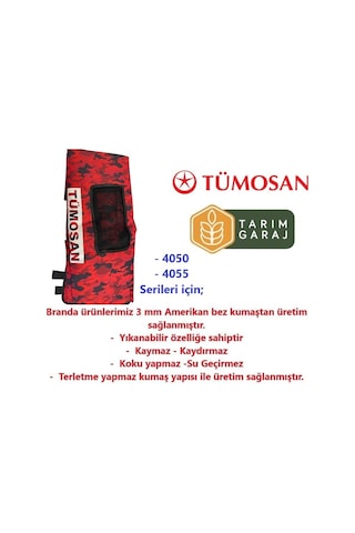 Tümosan 4000 Klasik Seri Traktör Kılıfı Branda - Sadece Kaporta Kılıfı