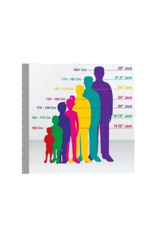 City 50 26 Jant 21 Vites Şehir Bisikleti Mavi - 874720367 Mavi