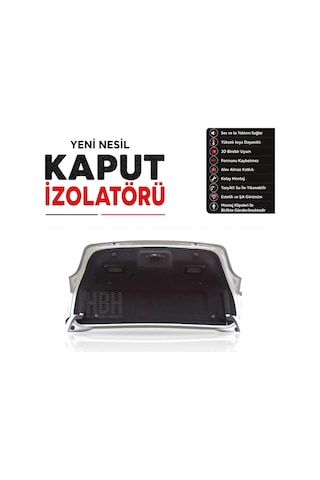 Peugeot 301 Bagaj Kaput Altı Halı Kaplama 2012 Ve Sonrası + Klips Takımı