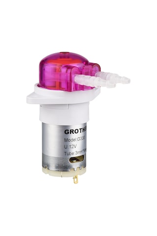 Monyee 12v/24v Dc Mini Peristaltik Pompa - Gıda Sınıfı Silikon Hortumlu 2x4mm