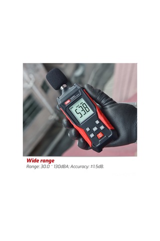 Youmex Ta650a Hassas Ses Ölçer - 30-130db Aralığında Yüksek Doğruluklu Gürültü Ölçüm Cihazı 1 Adet