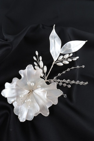 Helen Gelin Saç Aksesuarı. Porselen Nişan Saç Aksesuarı. Söz Nikah Kına Saç Aksesuarları. Gelin Tacı