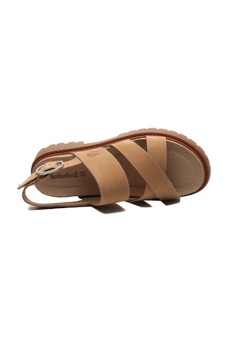 B0a61t4en31-r Timberland Backstrap Sandal Kadın Sandalet Kahve B0a61t4en31-r Kahverengi