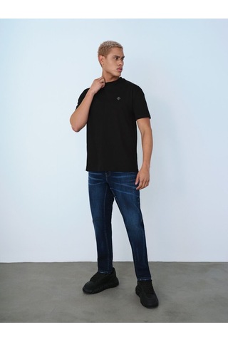 LOFT Loose Fit Erkek Tshirt K.kol Lf2036808 Q1.v1 Siyah