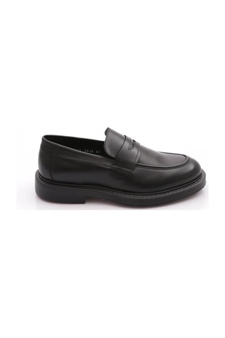 Dgn 2583 Erkek Loafer Ayakkabı Siyah Antik