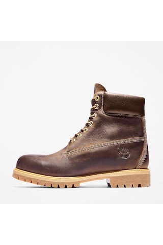 Bot Erkek Tb 1270972141 Timberland Premium 6 Inch Lace Up Waterp Brown Kahve Kahverengi