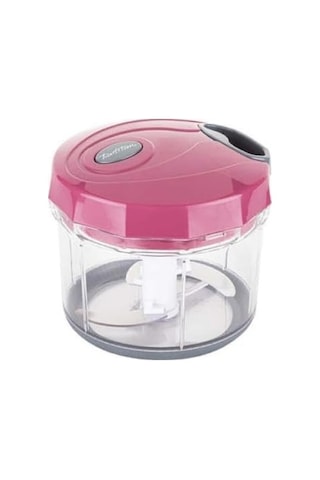 Gri Pembe Büyük Pratik Doğrayıcı Ve Çırpıcı 1000ml
