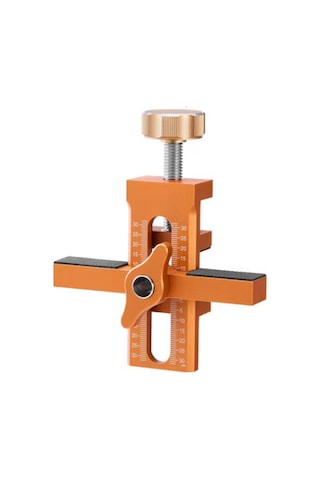 Yifomall Profesyonel Ahşap İşleri İçin 3 Matkaplı Ayarlanabilir Alüminyum Dolap Kapısı Montaj Kılavuzu