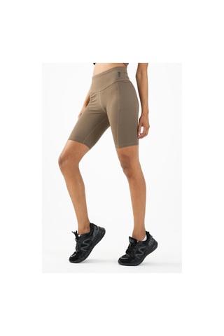 Maraton Active Slimfit Kadın Şort Koşu Kakao Şort 22280-kakao