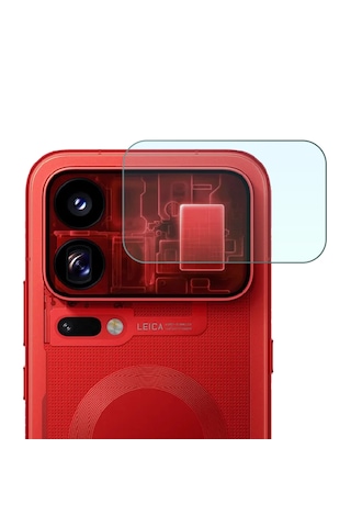 Forzacase Xiaomi 18 Pro Max İle Uyumlu Kamera Lens Koruyucu Temperli Cam Şeffaf - Fc378