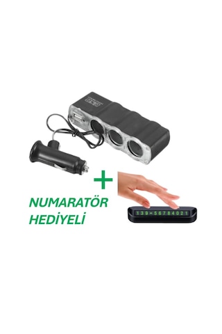 Tiger Marketing Hyundai Araçlarına Uygun Çakmaklık Çoğaltıcı + Numaratör