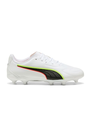 Puma Kıng 20 Play Fg/ag Jr Çocuk Futbol Ayakkabısı 108735-01 Beyaz