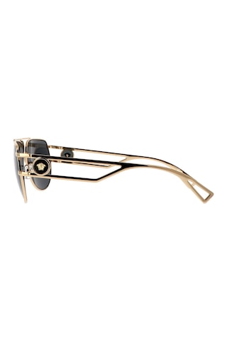 Versace Aviator Ve2225 1002/87 Altın Gri Lens 60 MM IN160632384 Erkek Güneş Gözlüğü