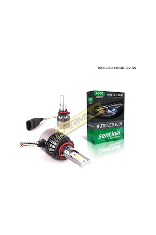 Sentinel Led Xenon 9006 4000 Lm Şimşek Etkili