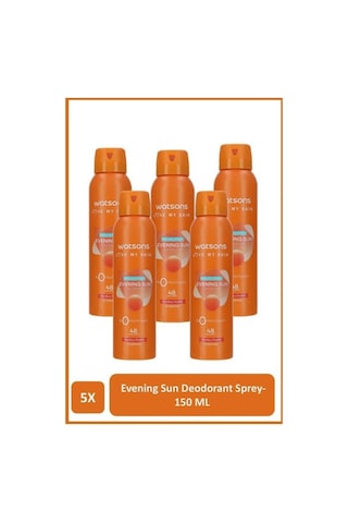 Watsons Evening Sun Deodorant Sprey Pudrasız