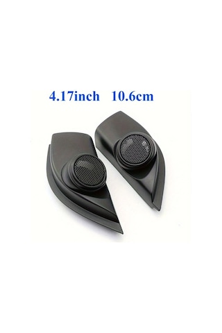Xuweiwei Car Speaker Cover Honda City 2014-2019 İçin Ses Sistemi Yükseltme Dayanıklı Plastik Tweeter Kutusu