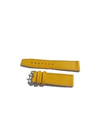 Fado Klasik Saat Kordonu Saat Kayışı Sarı 22 Mm 401 Sarı