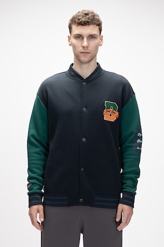 Bad Bear Erkek Polar Eleven Collage Jacket 25.02.15.007 Lacivert