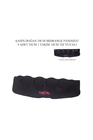 Tofaş Uyumlu Şahin Dogan 20Cm 4Lü Midrangelik Tweeter Yuvalı  Pandizot