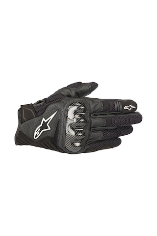 Alpinestars Smx-1 Air V2 Korumalı Motosiklet Eldiveni Siyah